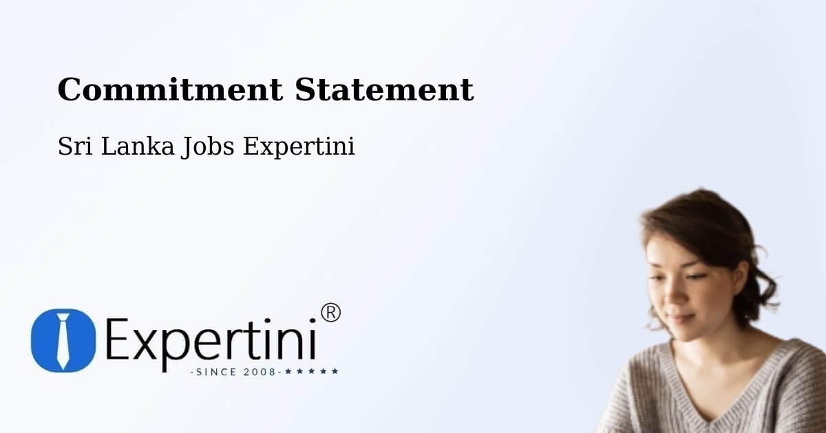 Corporate Commitment – Jaffna - Sri Lanka Jobs Expertini