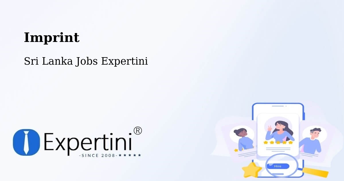Imprint – Jaffna - Sri Lanka Jobs Expertini