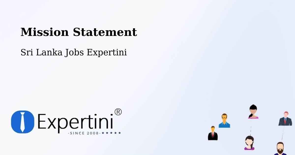 Corporate Mission – Jaffna - Sri Lanka Jobs Expertini